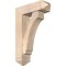 Ekena Millwork Imperial Arts and Crafts Smooth Bracket w/ Offset Brace, Douglas Fir, 7 1/2"W x 24"D x 36"H BKT0806X24X36IMP03SDF - alternate 1